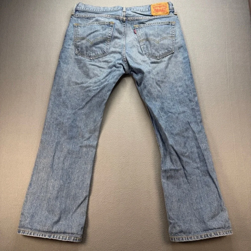 Levi 527 Slim Bootcut Jeans 36x30 (FIT 36x28) Blue Denim Cotton Western Workwear